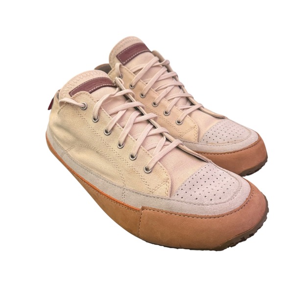 Eric Meyer Medium Design Group Canvas Sneakers Men 8 Minimalist Lace Up Shoes - Picture 7 of 11